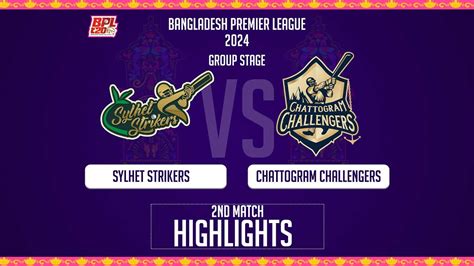 www.cricbuzz.com live score bpl|Chattogram Challengers vs Sylhet Strikers, 2nd Match .